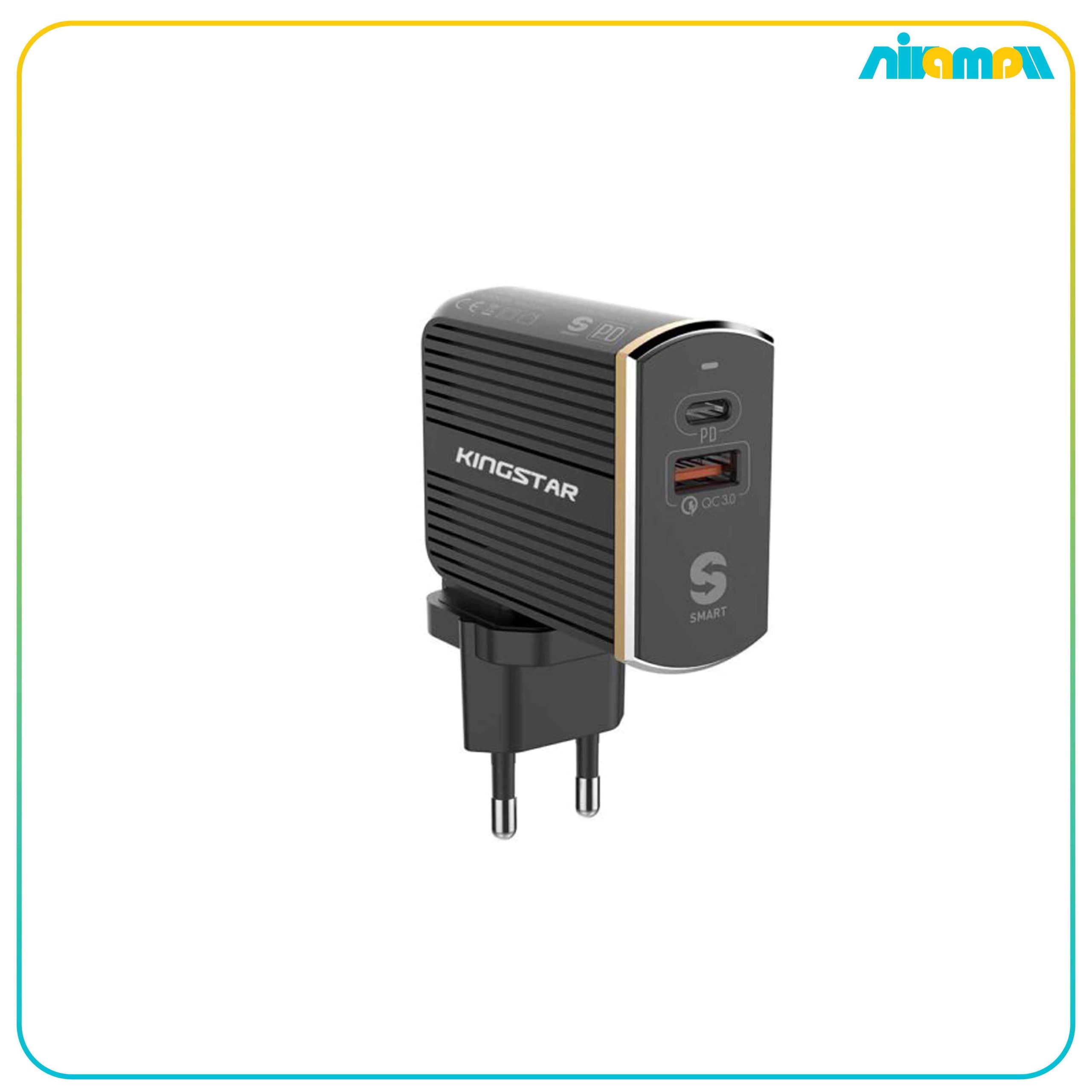 شارژر دیواری کینگ استار مدل KW188 Q-min
