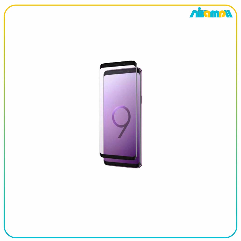 Green 3D Curved Edge Glue Glass Screen Protector for Samsung Galaxy S9