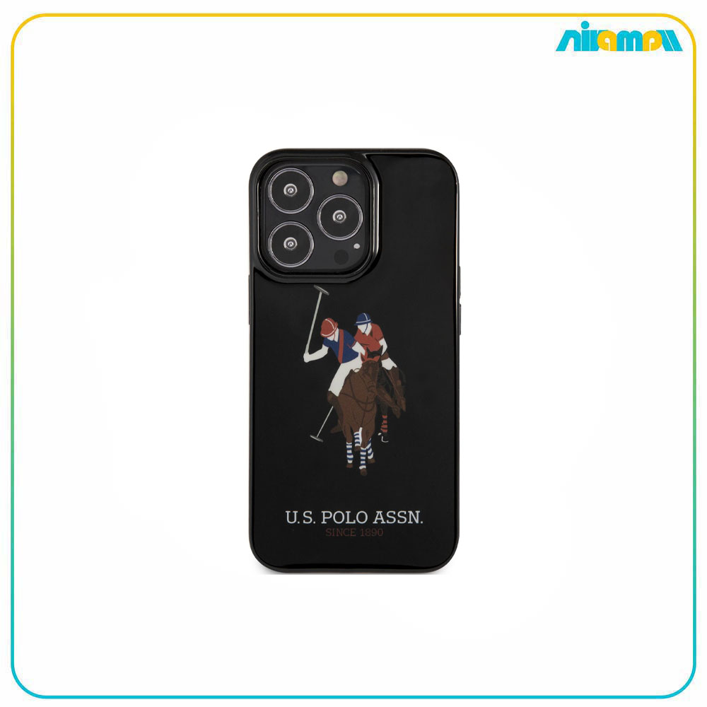 US Polo Assn Full TPU DH Color Logo Case for iPhone 13 Pro