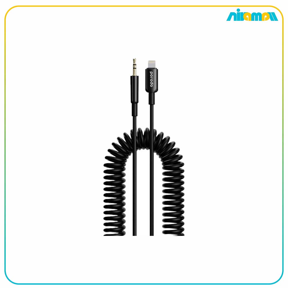 Porodo Lightning to AUX Coil Cable (6) Porodo-Lightning-to-AUX-Coil-Cable-6.jpg