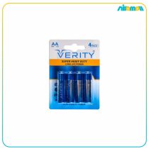 باتری قلمی 4عددی وریتی VERITY-ZINC CARBON