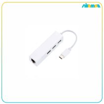 تبدیل TYPE-C TO USB3.0+LAN آیفورتک IFORTECH IF-BOX