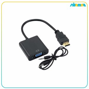 تبدیل با کابل صدا HDMI TO VGA آیفورتک IFORTECH IF-PACK