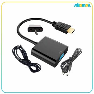 تبدیل با کابل صدا (مخصوص کنسول) HDMI TO VGA آیفورتک IFORTECH IF-PACK