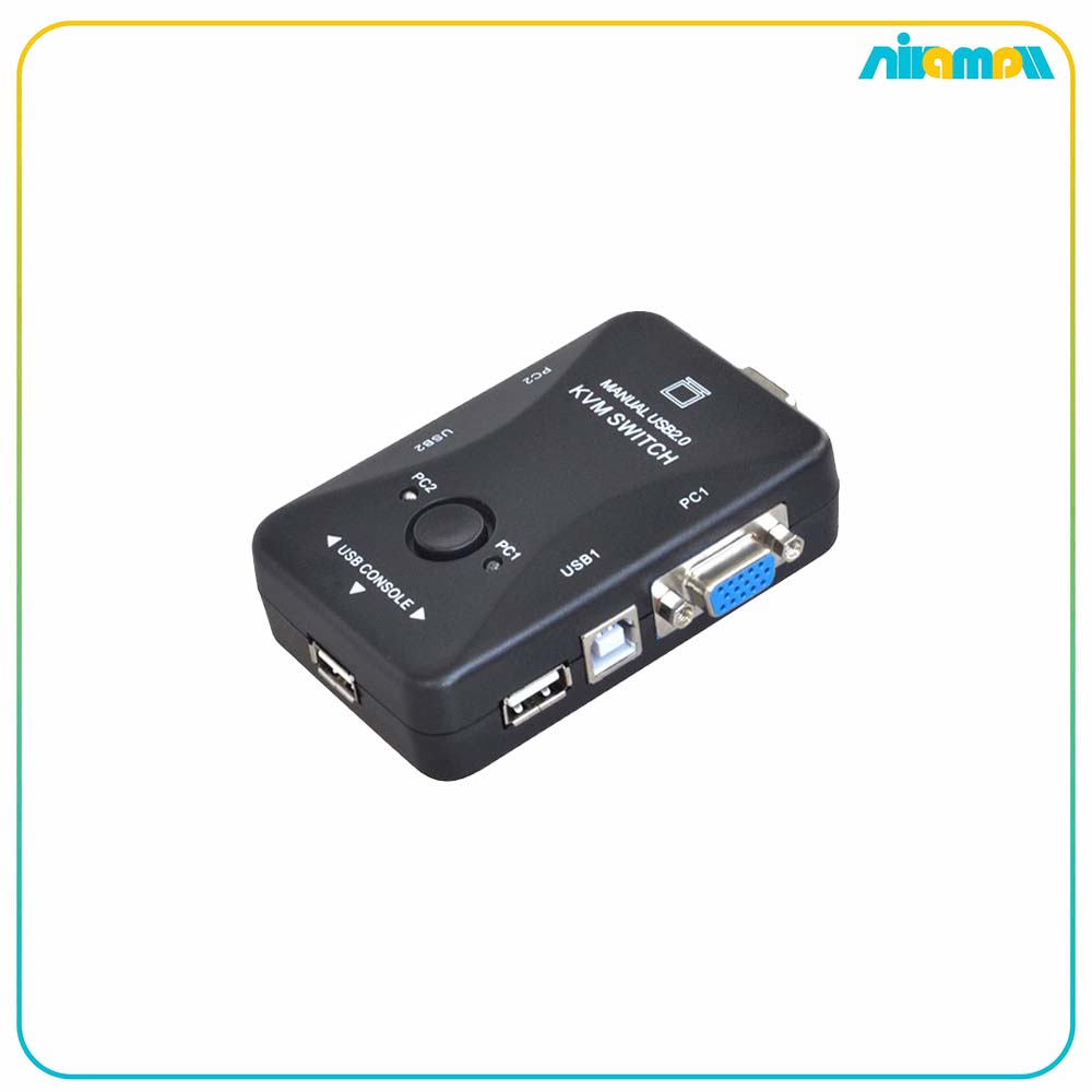 سوئیچ دستی USB KVM آیفورتک IFORTECH 2PORT IF-2UK سوئیچ دستی USB KVM آیفورتک IFORTECH 2PORT IF-2UK