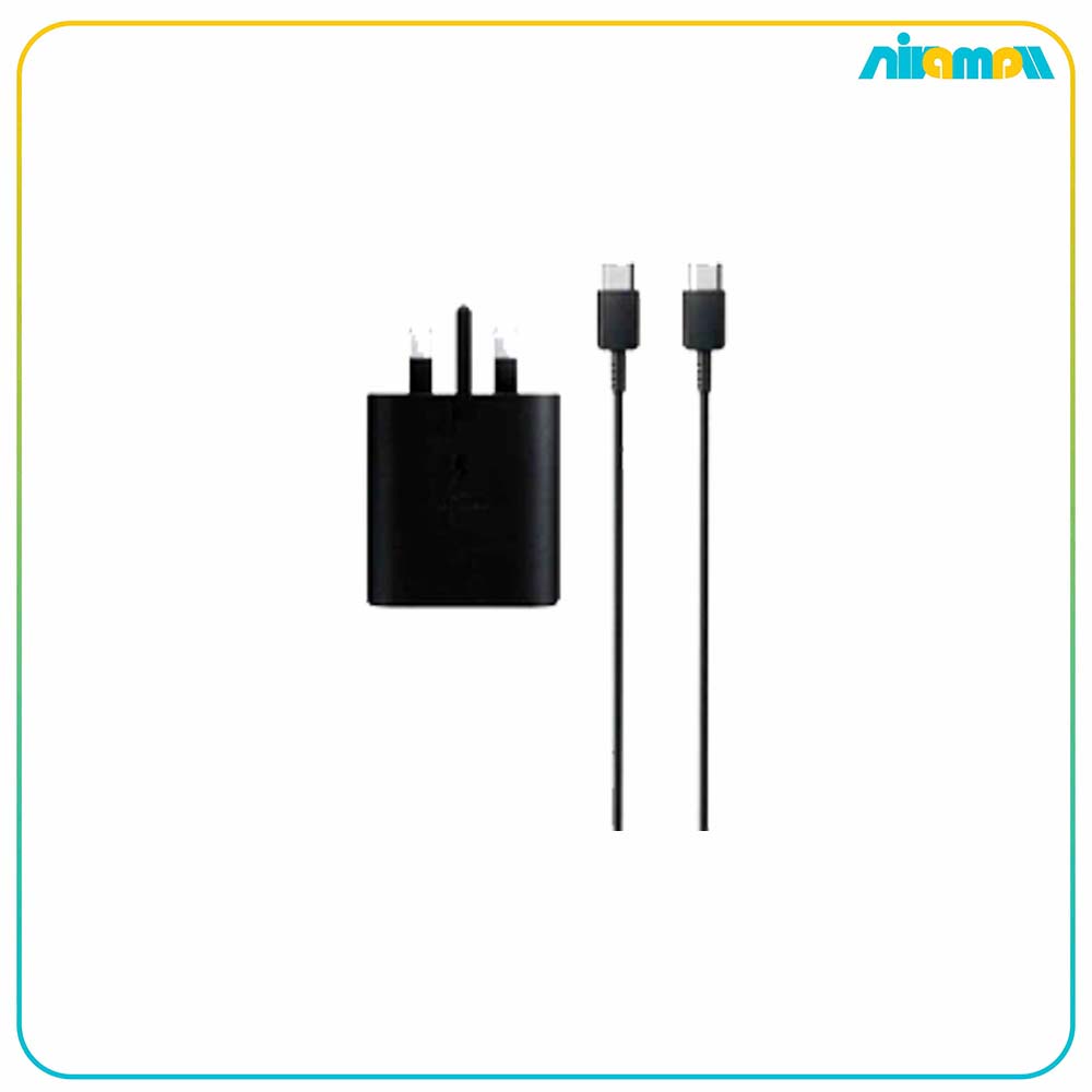 شارژر 45 وات + کابل شارژ NFC سامسونگ شارژر 45 وات + کابل شارژ NFC سامسونگ