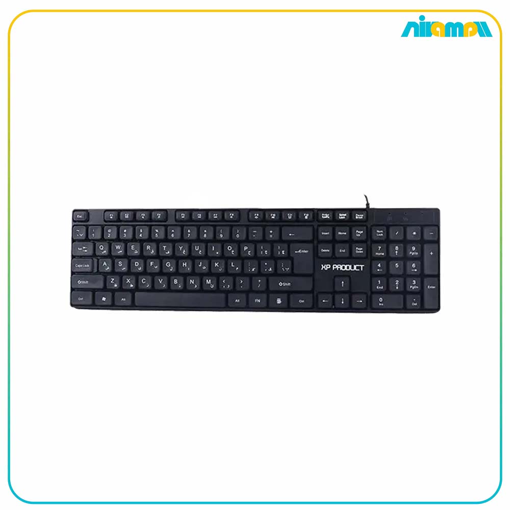 کیبورد باسیم XP مدل 8000U کیبورد باسیم XP مدل 8000U
