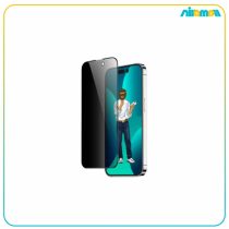 Green lion 9H steve privacy full glass screen protector for iphone 16 pro max - black